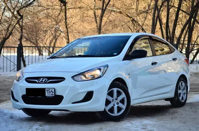 Фото Hyundai Солярис (белый) | Сайт официального дилера Hyundai в Москве