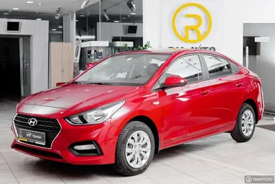 Акция на Hyundai Solaris Comfort 2020 Красный Fiery Red 514 500 руб. –  специальное предложение от автосалона РИА Авто, Москва