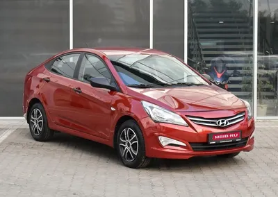 Акция на Hyundai Solaris Comfort 2020 Красный Fiery Red 514 500 руб. –  специальное предложение от автосалона РИА Авто, Москва