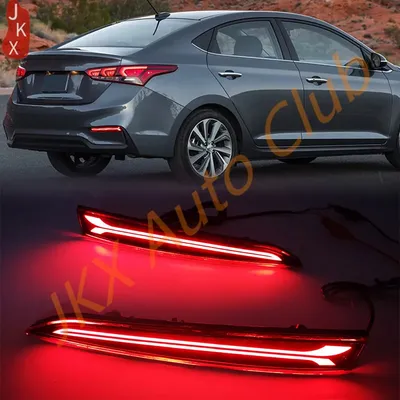 Бампер задний в цвет кузова для Хендай Солярис Hyundai Solaris 1 TDY -  CHARMING RED - Красный - купить с доставкой по выгодным ценам в  интернет-магазине OZON (558662260)