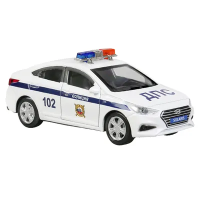 Технопарк: Hyundai Solaris полиция 12см белый: купить игрушечную модель  машины по доступной цене в Алматы, Казахстане | Интернет-магазин Marwin