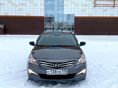 Novyy Urengoy, Russia - June 20, 2014: Motor Car Hyundai Solaris In The  City Street. Stock Photo, Picture and Royalty Free Image. Image 104798325.