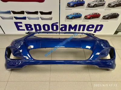 Купить Бампер передний Hyundai Solaris 17- Россия Sleek Silver RHM (Серебристый  металлик) в Челябинске