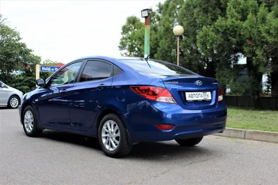 Hyundai Solaris 1.6 бензиновый 2011 | 1.6 МКПП Синий Солик на DRIVE2