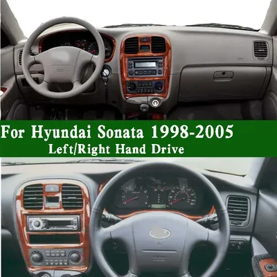 For Hyundai Sonata IV Mk4 Sonica EF 1998-2005 Dashmat Dashboard Cover  Instrument Panel Pad Dash Mat Anti-Dirt Proof Ornaments - AliExpress