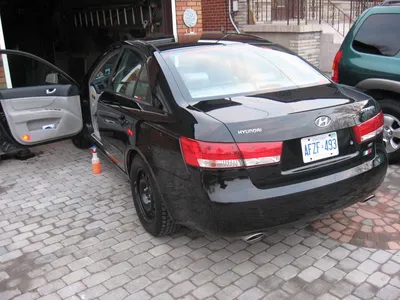 2006 Hyundai Sonata GL with 18x9.5 Rotiform Tmb and Federal 225x45 on  Coilovers | 414421 | Fitment Industries