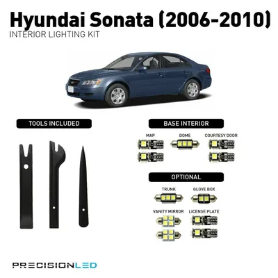 Hyundai Sonata : Painted Rear Spoiler Wing fits 2006-2010 Models