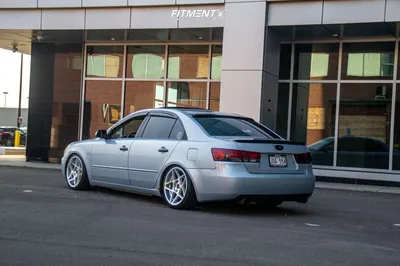 2007 Hyundai Sonata GLS with 18x8.5 Superspeed Other and Goodyear 225x40 on  Coilovers | 1990586 | Fitment Industries
