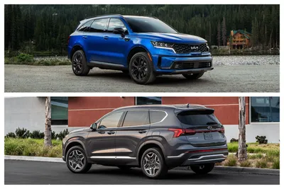 2023 Kia Sorento vs. 2023 Hyundai Santa Fe: Head to Head | U.S. News