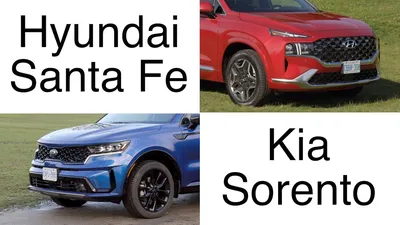 2022 Hyundai Santa Fe vs. 2022 Kia Sorento | 2022 SUV Comparison! - YouTube