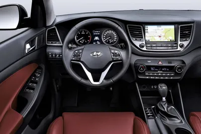 Интерьер салона Hyundai Tucson (2015-2018). Фото салона Hyundai Tucson