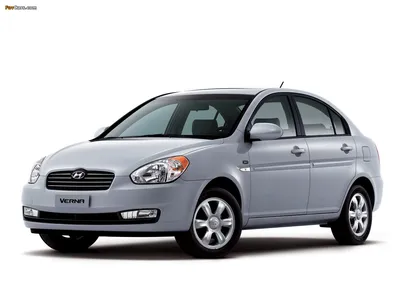 Hyundai Verna 2006–09 images (1280x960)