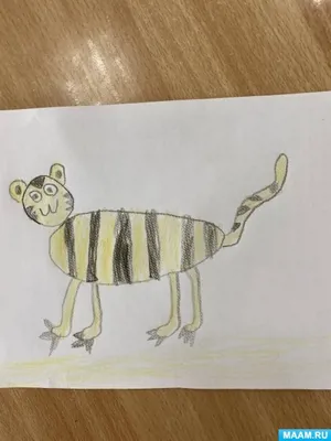 Каля Маля Всё о рисунках. Учимся рисовать: Как нарисовать тигра?