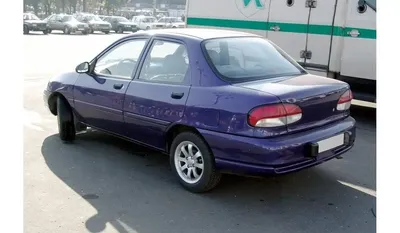 Kia Avella 1995, 1996, 1997, 1998, 1999, седан, 1 поколение технические  характеристики и комплектации