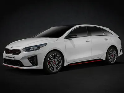 Kia PRO Ceed GT-Line 2017 (V-Ray) 3D Model by SQUIR