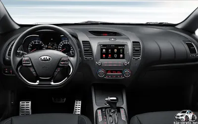 Интерьер салона Kia Cerato . Фото салона Kia Cerato