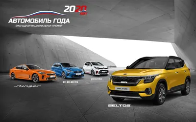 Четыре модели KIA удостоены высших наград российской ежегодной Национальной  премии «Автомобиль года 2020»