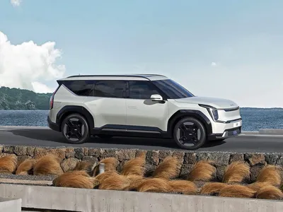 Kia Unveils Electric Family SUV With 7 Seats: See the EV9