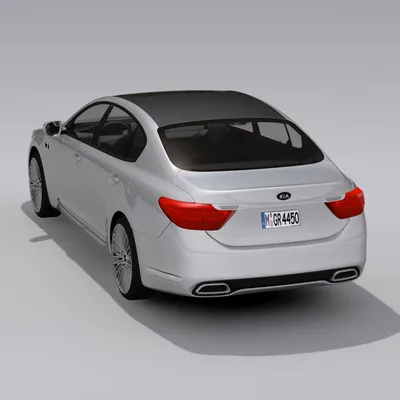 kia quoris 2015 3d model