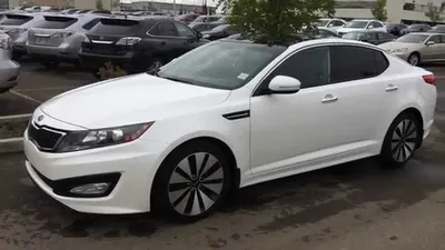 Pre Owned White 2012 Kia Optima 4dr Sdn Auto SX T-GDI - Stony Plain, Spruce  Grove, Alberta - YouTube