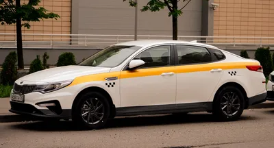 Kia Optima под такси – топовая модель для тарифа «Комфорт» и «Комфорт+»