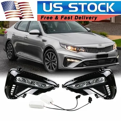 ABS Plastic Unpainted Color Rear Trunk Boot Wing Rear Lip Roof Spoiler With  Brake Light For Kia K5 Optima 2016-2018 - AliExpress