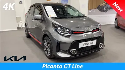 KIA Picanto GT Line (Facelift) 2022 - FIRST look in 4K | Exterior -  Interior (details), 84 HP, Price - YouTube