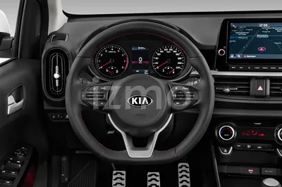 Kia Picanto 1.0 Launch Edition Foto: Pontus Lundahl / TT / kod 10050 car,  road , traffic, communication, transport, driver seat, steering wheel,  dashboard Stock Photo - Alamy