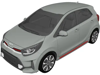 Kia Picanto GT Line at Brussels Motor Show, Third Generation, JA, City Car  Produced by Kia Motor Editorial Stock Photo - Image of elegant, emblem:  172171858