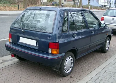 Kia Pride Beta седан, 1987–2000, 1 поколение - отзывы, фото и  характеристики на Car.ru