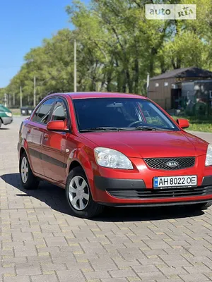 AUTO.RIA – Продам КИА Рио 2006 (AH8022OE) бензин 1.4 седан бу в Софиевской  Борщаговке, цена 3900 $