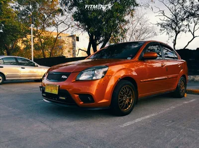 2011 Kia Rio SX with 16x7.5 Rota Formula and Toyo Tires 195x55 on Stock  Suspension | 602382 | Fitment Industries