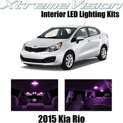 XtremeVision Interior LED for Kia Rio 2015+ 8 pcs Pink Interior LED Kit +  Installation Tool - Walmart.com