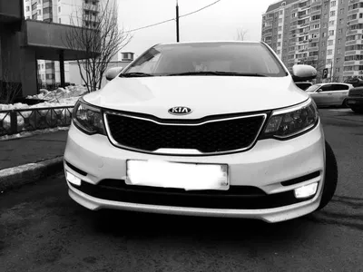 Технопарк Машинка металлическая моделька инерционная KIA RIO Киа Рио