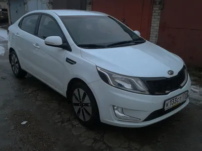 Бортжурнал KIA Rio белая люкс