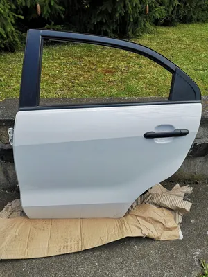 Бампер передний в цвет кузова Киа Рио Kia Rio 3 PGU - WHITE CRYSTAL - Белый  - купить с доставкой по выгодным ценам в интернет-магазине OZON (557015193)