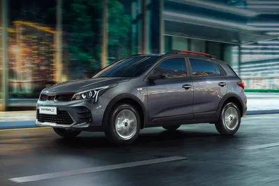 Kia RIO X 2024 - фото в новом кузове: салон, вид снаружи, багажник