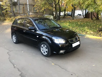 Купить б/у Kia Rio II Рестайлинг 1.4 MT (95 л.с.) бензин механика в Москве: чёрный  Киа Рио II Рестайлинг хэтчбек 5-дверный 2010 года на Авто.ру ID 1079019066