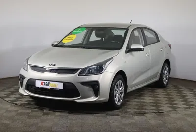 Аренда Kia Rio Белый в Новосибирске без водителя