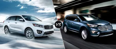 SUV Comparison: 2016 Kia Sorento Vs. 2015 Hyundai Santa Fe | Cars.com