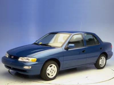 Kia Sephia рестайлинг 1994, 1995, 1996, 1997, 1998, седан, 1 поколение, FA  технические характеристики и комплектации