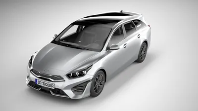 Kia Ceed SW GT-Line 2016 3D Model by SQUIR