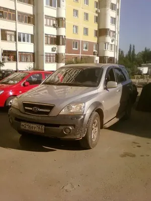 Киа Соренто 2003 года в Новосибирске, Сорента без ДТП, серый, 2.5 литра,  2.5 AT 4WD Base, 4вд, дизель, автомат at