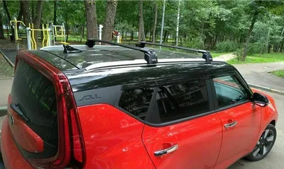 Багажник Kia Soul Hole-in-One в кузове AM 2011 года выпуска. Фото 8. VERcity