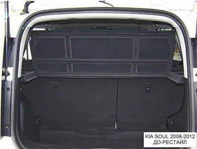Фото KIA Soul (2013 - 2015) поколение II - Номинальный объем багажника  скромный – 354 л. Два фоторюкзака заняли его пространство почти полностью