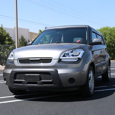 Spec-D Tuning Kia Soul LED Bar Projector Headlight Glossy Black -  2LHP-SOU10G-TM