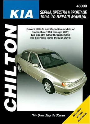 KIA Sephia, Spectra, Sportage Repair Manual 1994-2010 | Chilton