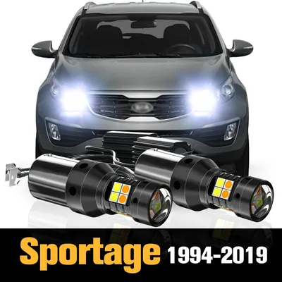 2x Canbus LED Dual Mode Turn Signal+Daytime Running Light DRL Accessories  For Kia Sportage 1 2 3 4 1994-2019 2012 2013 2014 2015 - AliExpress