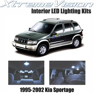 XtremeVision Interior LED for Kia Sportage 1995-2002 (7 Pieces) Cool  White... | eBay
