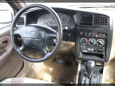 Brown Interior Dashboard for the 1998 Kia Sportage #42290519 | GTCarLot.com